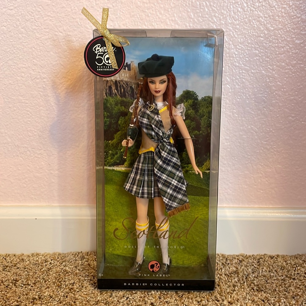50th anniversary Scotland Barbie